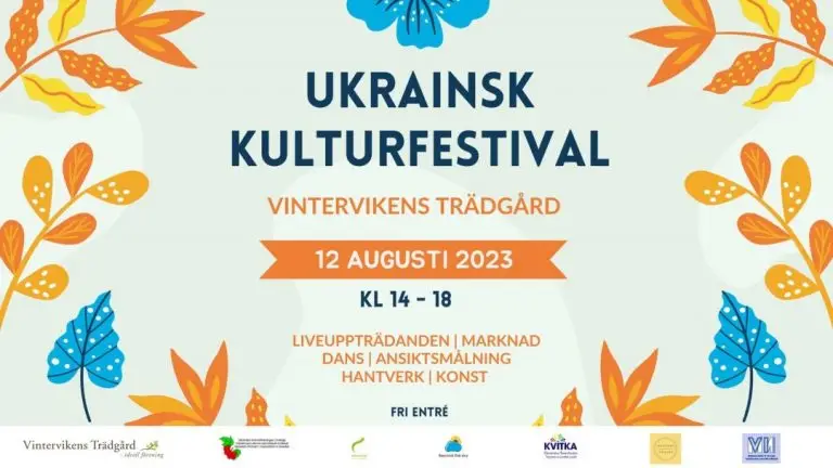 The Ukrainian cultural festival in Stockholm